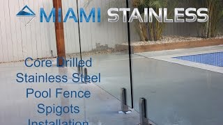 Glass Pool Fence Installation